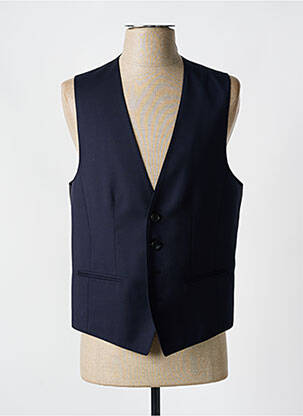 Gilet sans manche poches bleu HUGO BOSS homme
