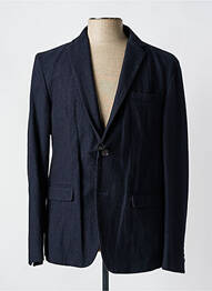 Blazer coupe cintrée bleu MESSAGERIE homme