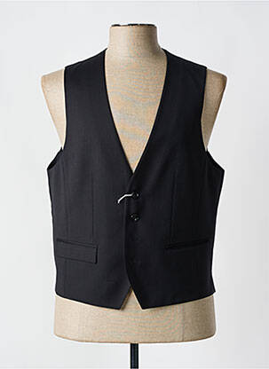 Gilet sans manche poches noir HUGO BOSS homme
