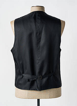 Gilet sans manche tissage chiné gris HUGO BOSS homme