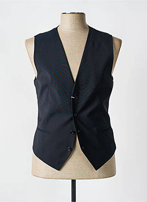 Gilet sans manche poches noir HUGO BOSS homme