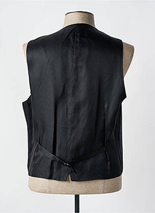 Gilet sans manche tissage chiné gris HUGO BOSS homme