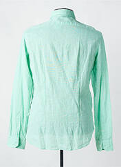 Chemise manches longues vert ORIAN pour homme seconde vue