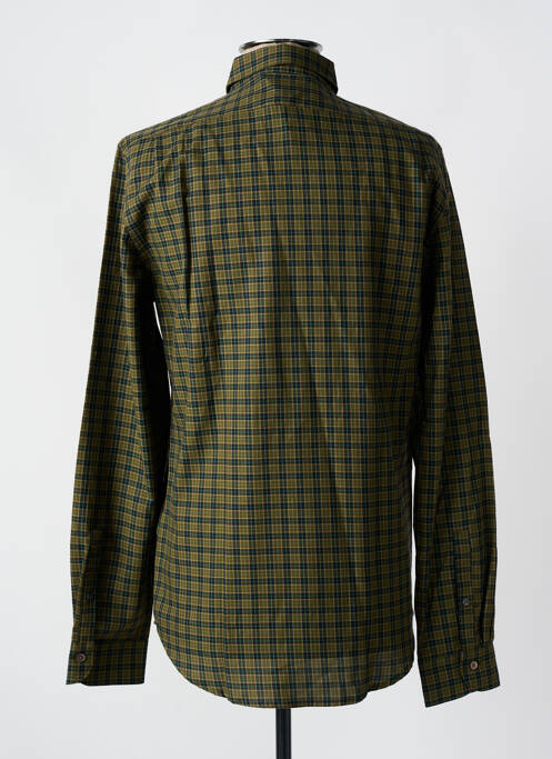 Chemise manches longues imprimé écossais vert PAUL SMITH homme