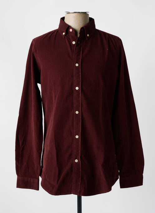 Chemise manches longues manches longues rouge PAUL SMITH homme