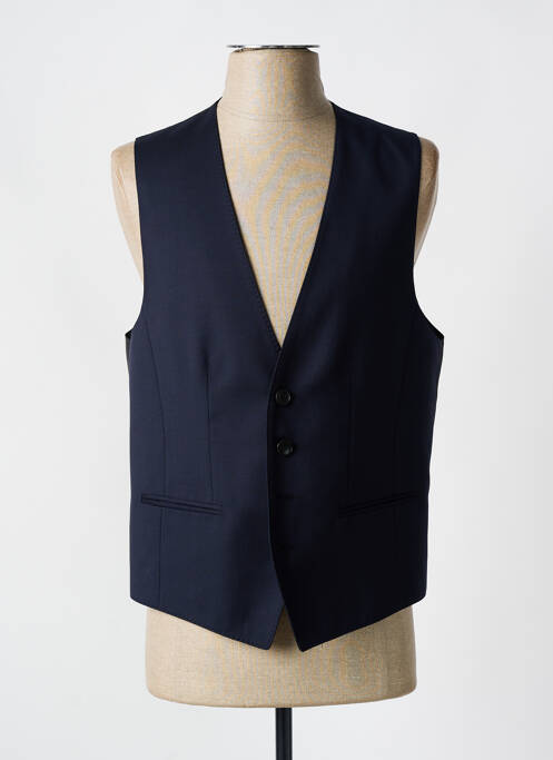 Gilet sans manche poches bleu HUGO BOSS homme