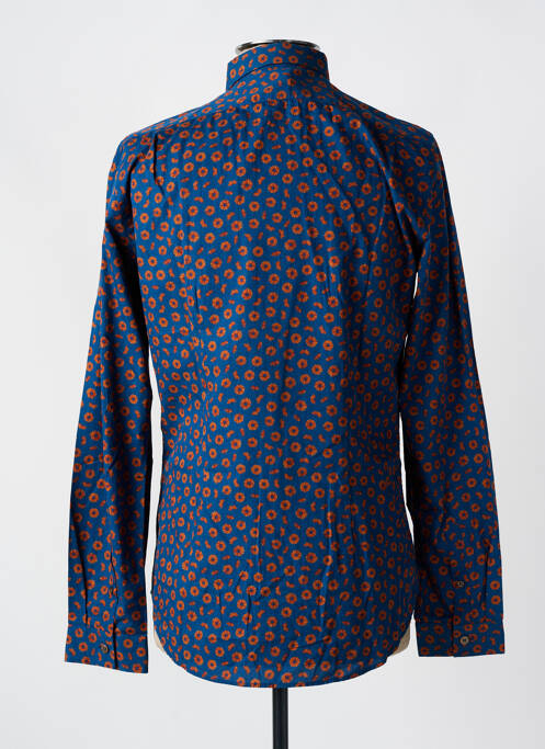 Chemise manches longues bleu PAUL SMITH pour homme