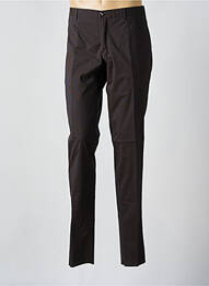 Pantalon chino tissage popeline taille normale marron PAL ZILERI homme