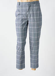 Pantalon chino fermeture zippée sous rabat avec crochet taille normale gris CIRCOLO 1901 homme