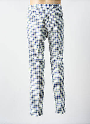 Pantalon chino poches taille normale bleu BERWICH homme