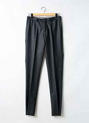 Pantalon chino poches taille normale gris BREUER homme