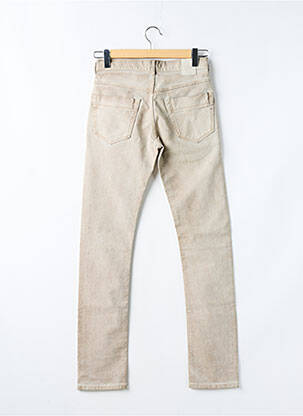 Jeans coupe slim fermeture boutonnée sur le devant taille normale gris ELEVENTY homme