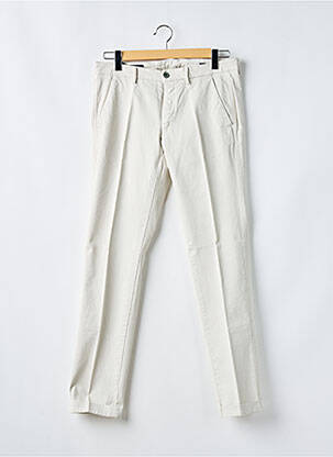 Pantalon chino stretch taille normale beige MASON'S homme