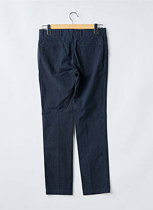 Pantalon slim fermeture zippée sous rabat boutonné taille normale bleu PAUL SMITH homme