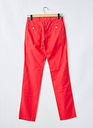Pantalon chino poches taille normale rouge HARTFORD homme