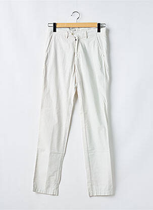 Pantalon chino poches taille normale blanc HARTFORD homme