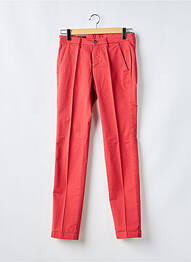 Pantalon chino stretch taille normale rouge MASON'S homme