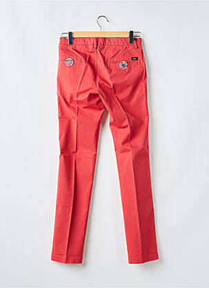 Pantalon chino stretch taille normale rouge MASON'S homme