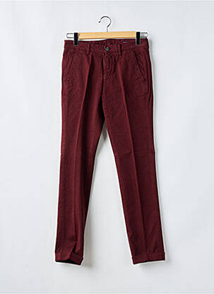 Pantalon chino stretch taille normale violet MASON'S homme