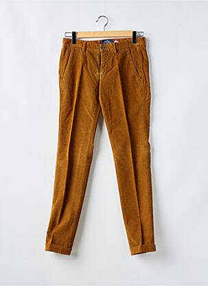 Pantalon chino stretch taille normale marron MASON'S homme