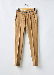 Pantalon chino stretch taille normale marron MASON'S homme