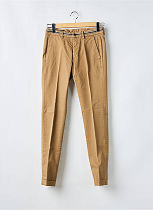 Pantalon chino stretch taille normale marron MASON'S homme