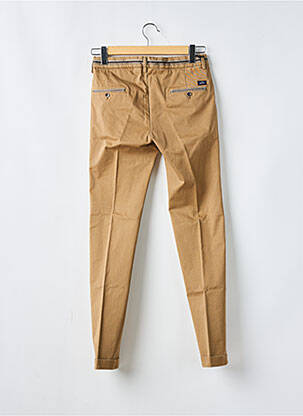 Pantalon chino stretch taille normale marron MASON'S homme