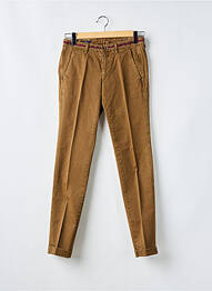Pantalon chino stretch taille normale marron MASON'S homme