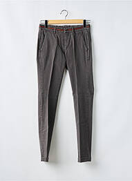 Pantalon chino stretch taille normale gris MASON'S homme