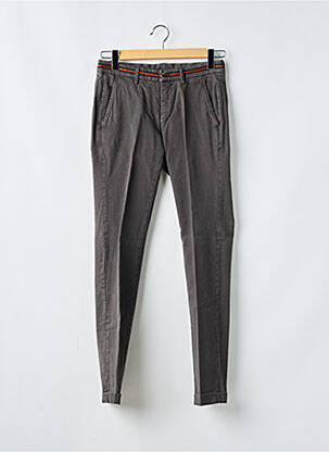 Pantalon chino stretch taille normale gris MASON'S homme