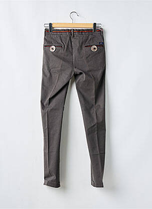 Pantalon chino stretch taille normale gris MASON'S homme