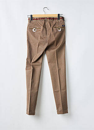 Pantalon chino stretch taille normale marron MASON'S homme