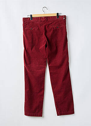 Pantalon chino stretch taille normale rouge HARTFORD homme