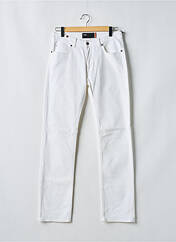 Jeans coupe droite blanc NOTIFY pour homme seconde vue