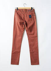 Jeans coupe droite marron TRAMAROSSA pour homme seconde vue