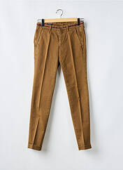 Pantalon chino marron MASON'S pour homme seconde vue