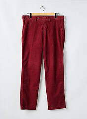 Pantalon chino rouge HARTFORD pour homme seconde vue