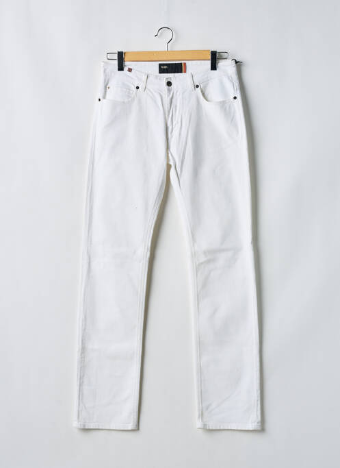 Jeans coupe droite blanc NOTIFY pour homme