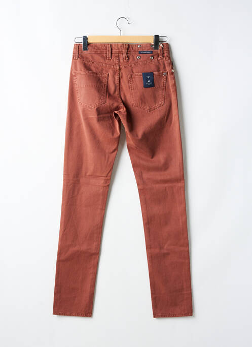 Jeans coupe droite marron TRAMAROSSA pour homme