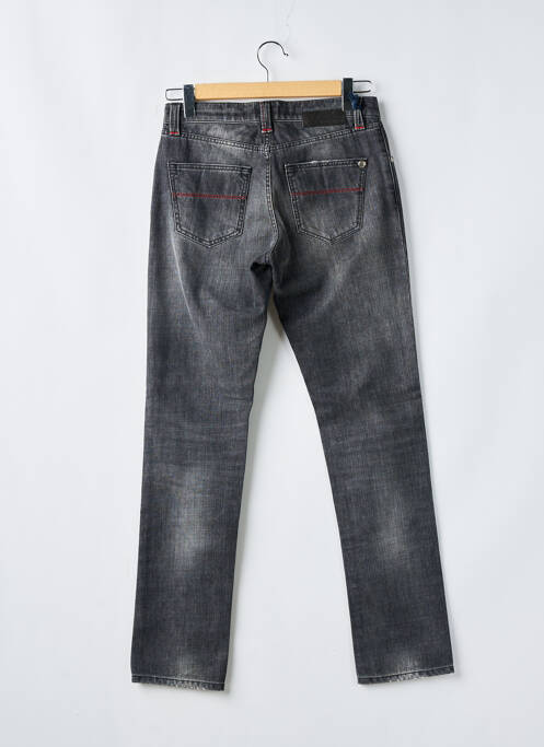 Jeans coupe slim gris TRAMAROSSA pour homme