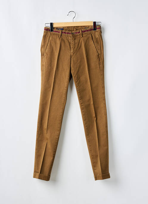 Pantalon chino marron MASON'S pour homme