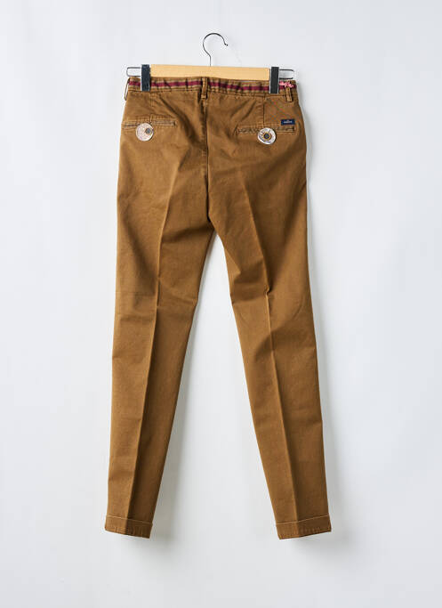 Pantalon chino marron MASON'S pour homme