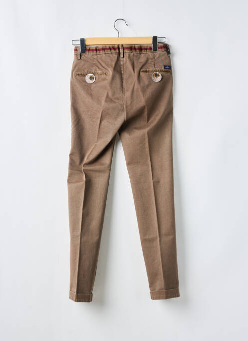 Pantalon chino marron MASON'S pour homme