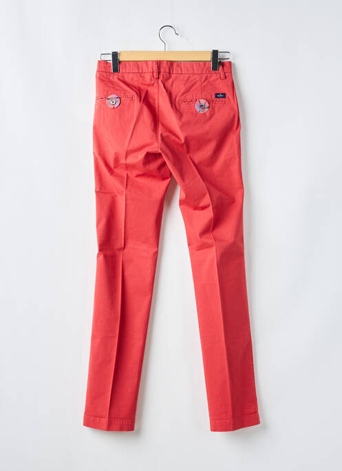 Pantalon chino rouge MASON'S pour homme