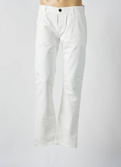 Pantalon droit blanc SCARTI-LAB pour homme