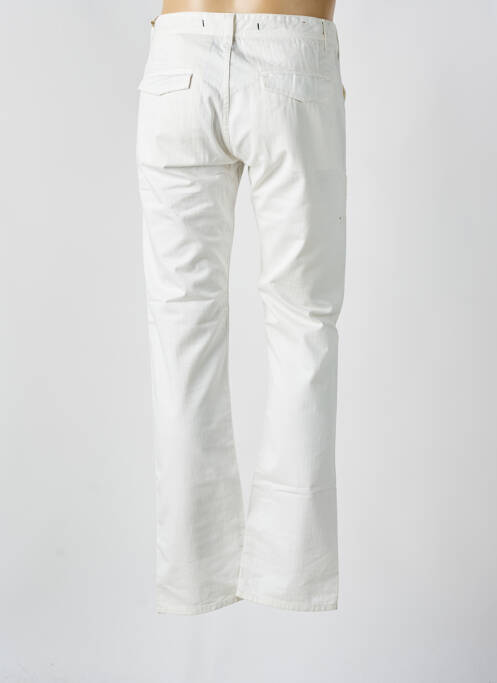 Pantalon droit blanc SCARTI-LAB pour homme