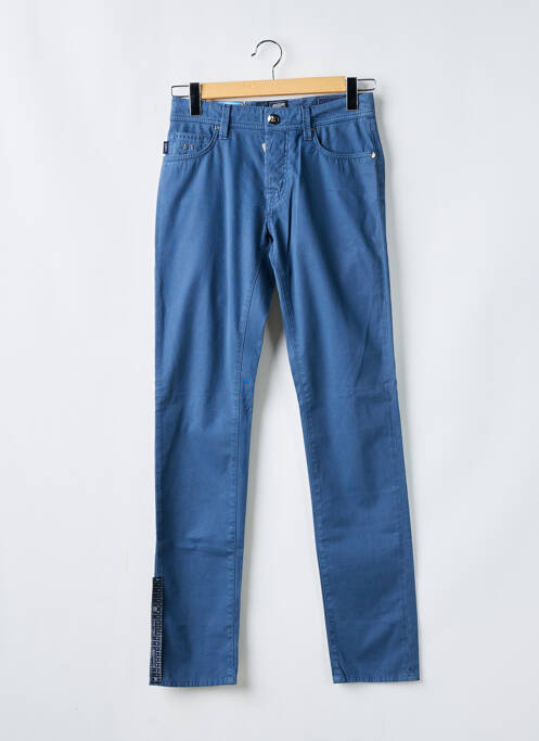 Pantalon slim bleu TRAMAROSSA pour homme