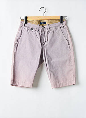 Bermuda taille à pinces taille normale violet PAUL SMITH homme