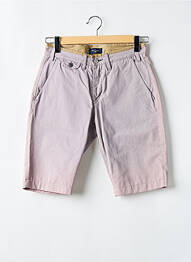 Bermuda taille à pinces taille normale violet PAUL SMITH homme