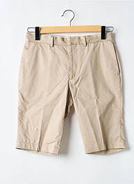 Bermuda taille à pinces taille normale beige PAUL SMITH homme
